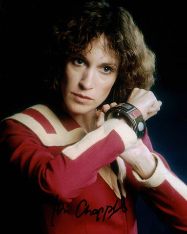 JAN CHAPPELL- Cally  in Blake's 7 hand signed 10 x 8  photo