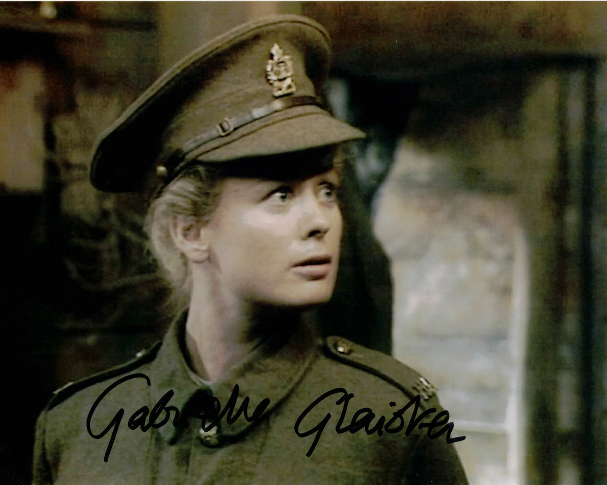 GABRIELLE GLAISTER Bob Kate Blackadder Goes Forth Hand Signed 10 GABRIELLE GLAISTER Bob Kate Blackadder Goes Forth Hand Signed 10