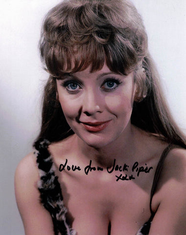 JACKI PIPER - June in Carry On Up The Jungle - hand signed 10 x 8 photo