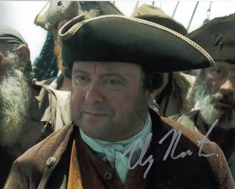 ALEX NORTON - Captain Bellamy - Pirates of The Carribbean Dead Mans Chest- Hand signed photo