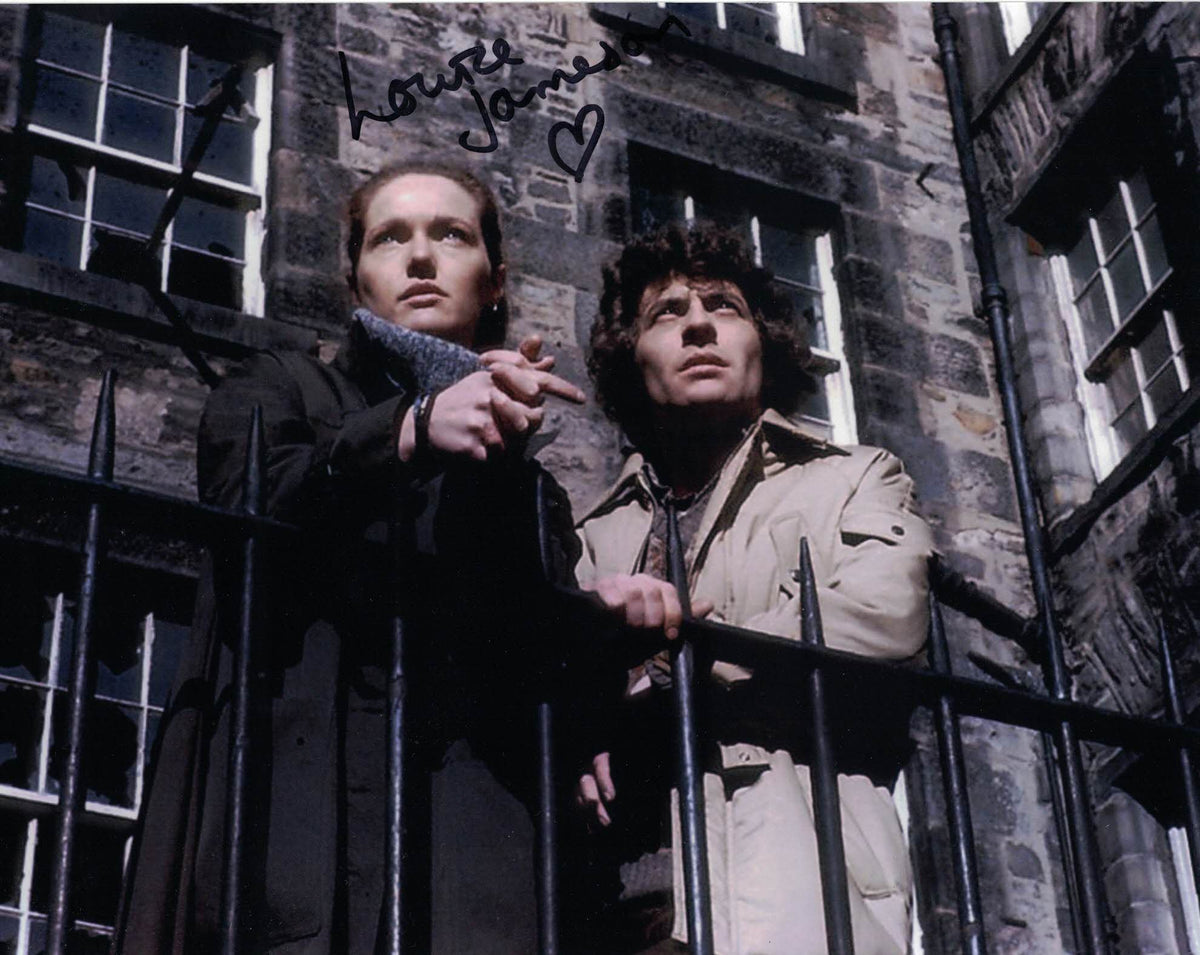 LOUISE JAMESON Anne Reynolds in the Omega Factor hand signed 10 x