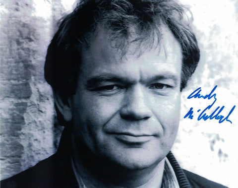 ANDREW MCCULLOCH - actor and writer, Doctor Who, The Land That Time Forgot - hand signed 10 x 8 photo