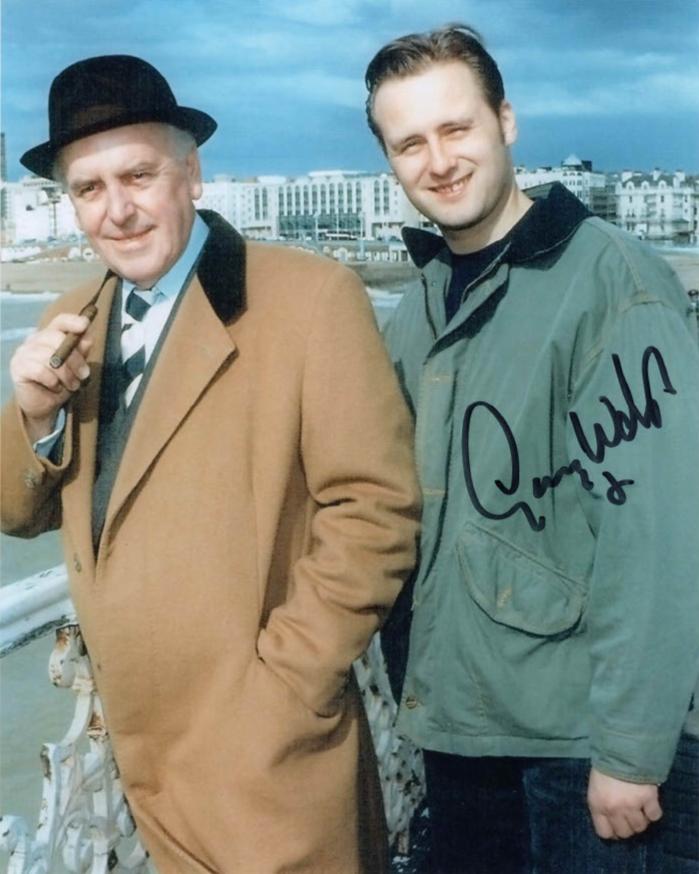 GARY WEBSTER - Ray Daley in Minder - hand signed 10 x 8 photo
