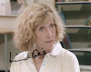 LUCINDA CURTIS - Mrs Reagan in Grange Hill - hand signed 10 x 8 photo