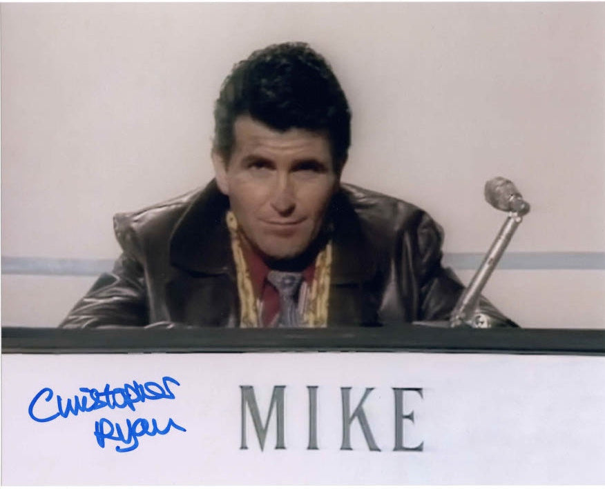 CHRISTOPHER RYAN -  MIke in The Young Ones hand signed 10 x 8 photo