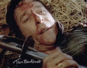 TIM BENTINCK - Captain Murray  in Sharpe's Rifles -  hand signed 10 x 8 photo