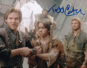 TODD CARTY - Oswyn in Krull - hand signed 10 x 8 photo