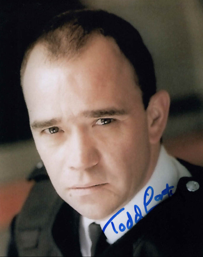 TODD CARTY - Gabriel Kent in The Bill - hand signed 10 x 8 photo