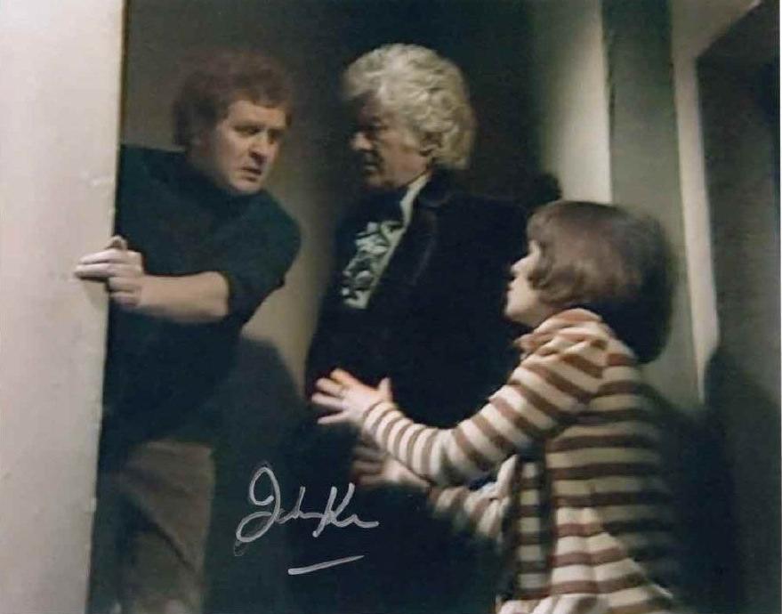 JOHN KANE - Tommy in Doctor Who - Planet of Spiders - hand signed 10 x 8 photo