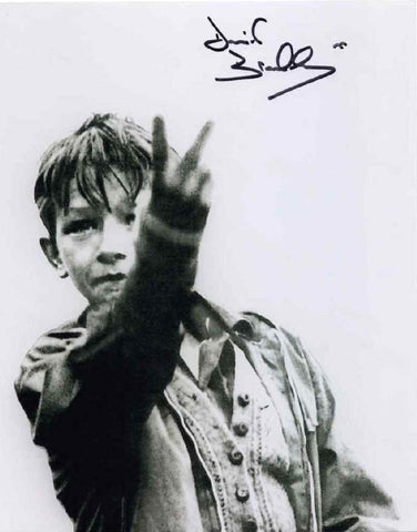 DAVID "DAI" BRADLEY - Barry Casper in Kes  hand signed 10 x 8 photo