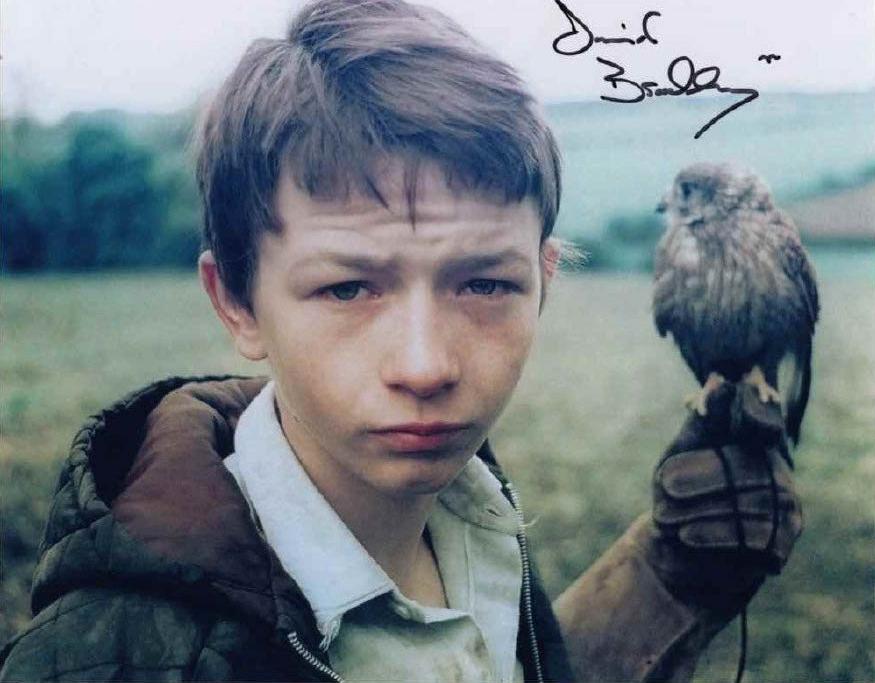 DAVID "DAI" BRADLEY - Barry Casper in Kes  hand signed 10 x 8 photo