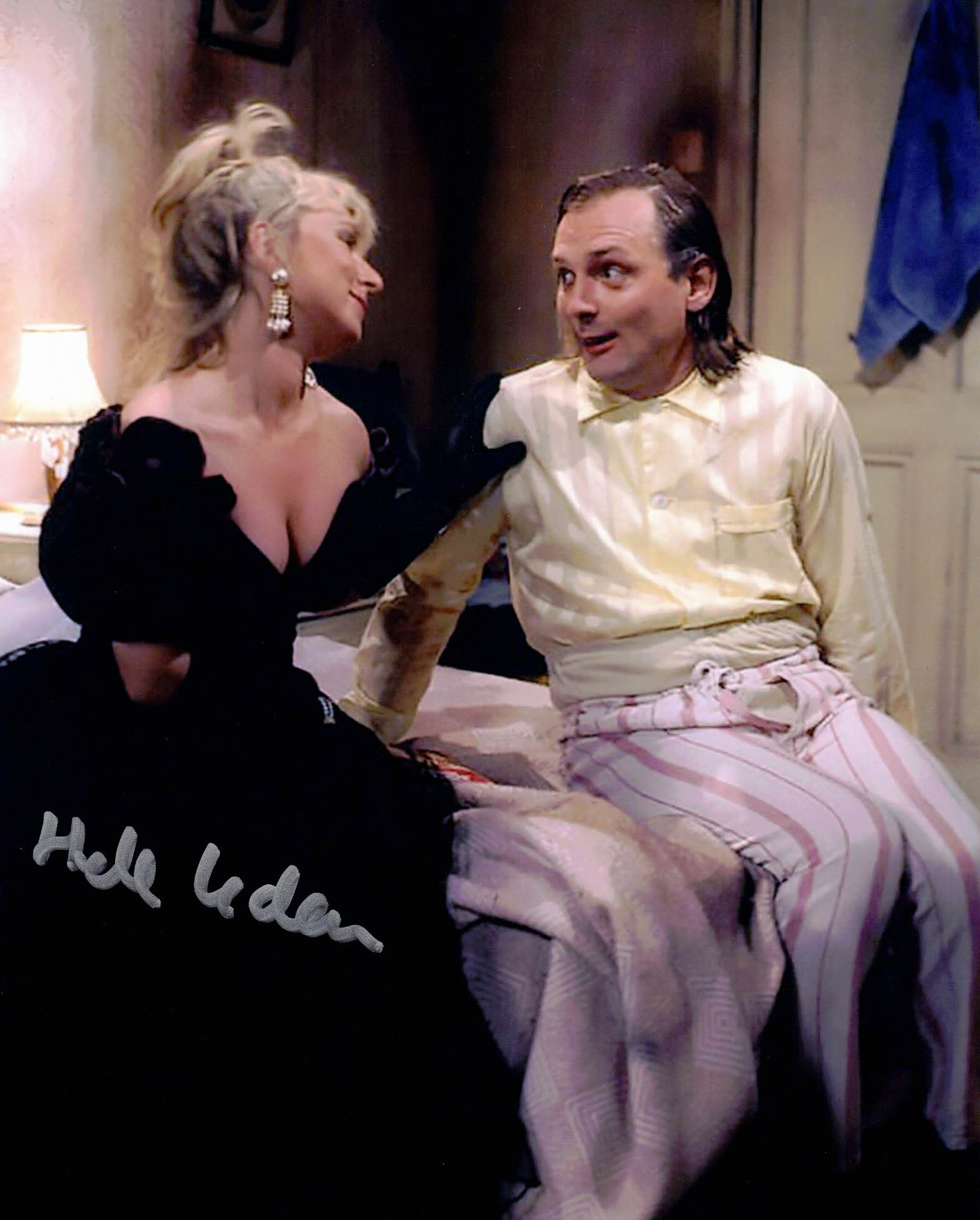 HELEN LEDERER - Lady Natasha in Bottom - hand signed 10 x 8 photo