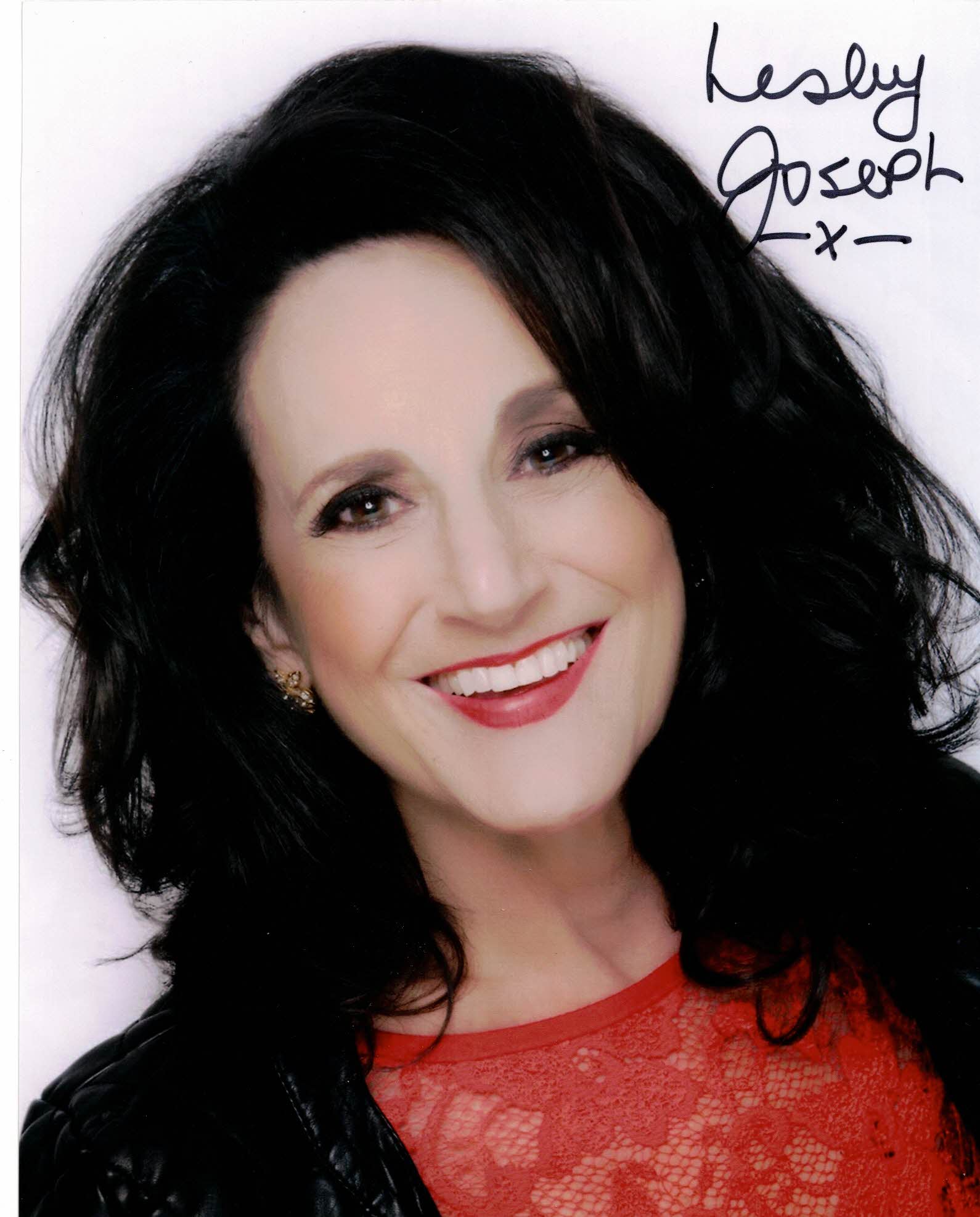 LESLEY JOSEPH - Dorien in Birds of A Feather- hand signed 10 x 8 photo