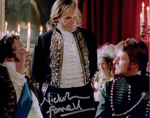 NICHOLAS FARRELL - Lord Fenner in Sharpe's Regiment - hand signed 10 x 8 photo