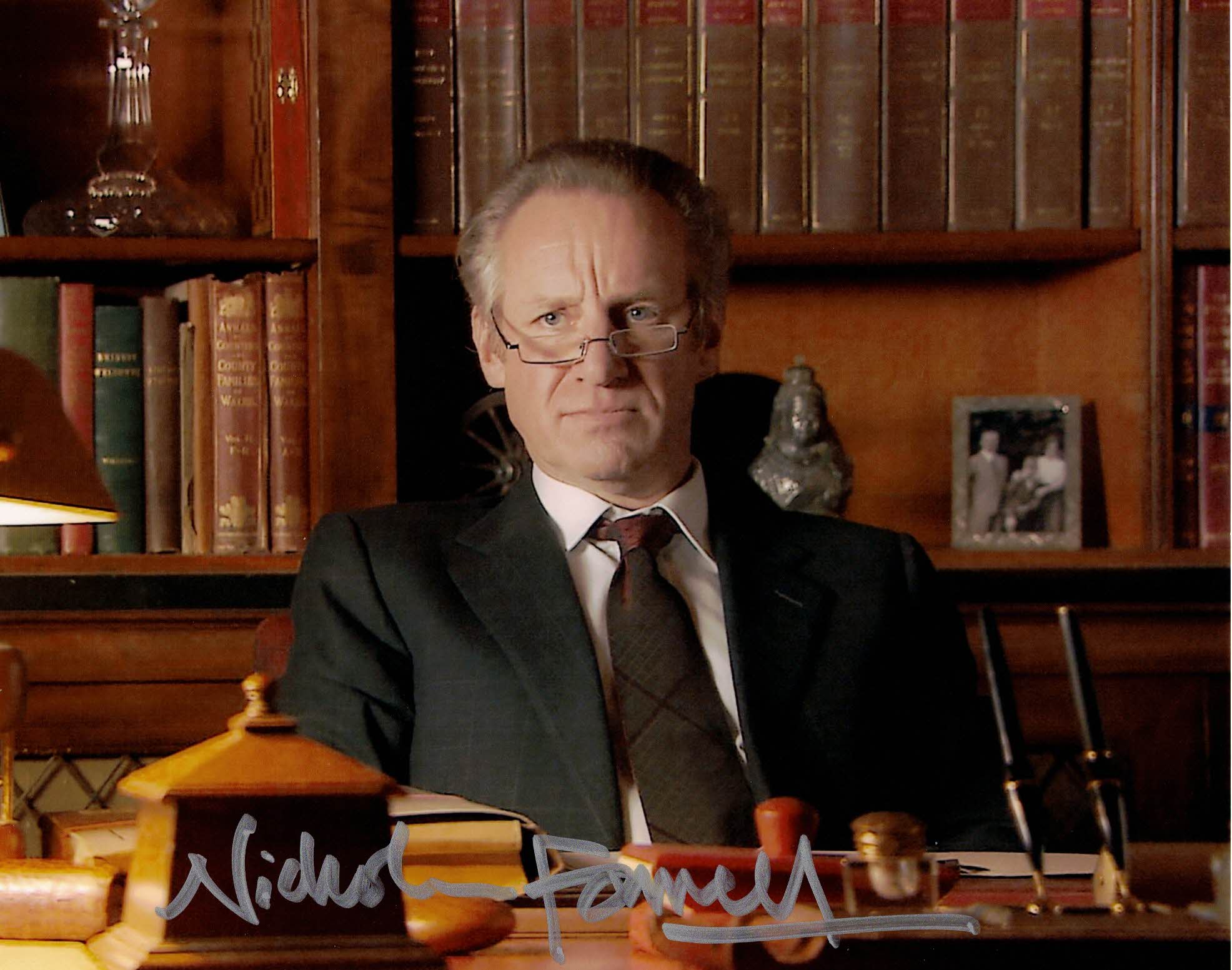 NICHOLAS FARRELL - Brian Green in Torchwood Children of Earth - hand signed 10 x 8 photo