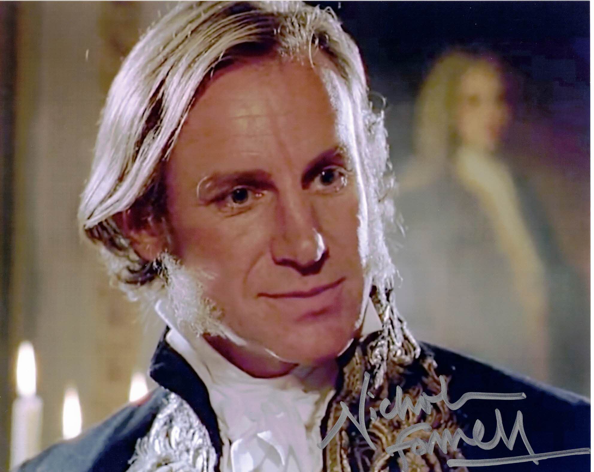 NICHOLAS FARRELL - Lord Fenner in Sharpe - hand signed 10 x 8 photo