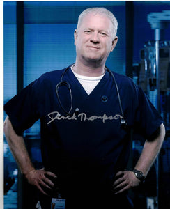 DEREK THOMPSON -Charlie Fairhead in Casualty- hand signed 10 x 8 photo