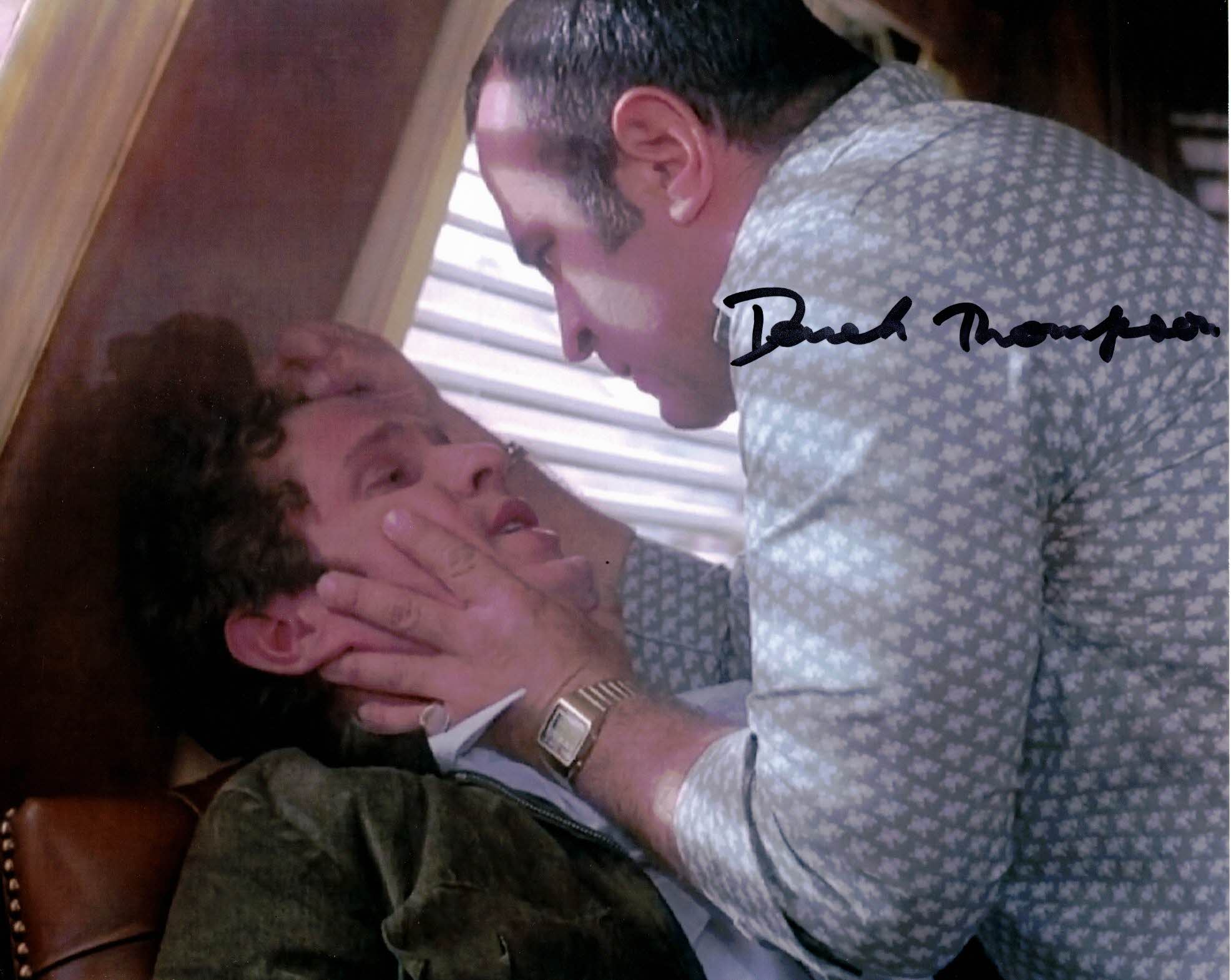 DEREK THOMPSON - Jeff in The Long Good Friday- hand signed 10 x 8 photo
