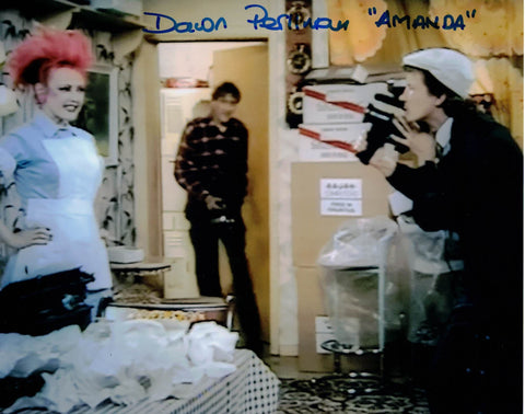 DAWN PERLLMAN - Amanda in Only Fools & Horses  - Video Nasty - hand signed 10 x 8 photo