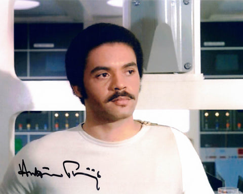 ANTON PHILLIPS - Bob Matthias in Space 1999  hand signed 10 x 8 photo