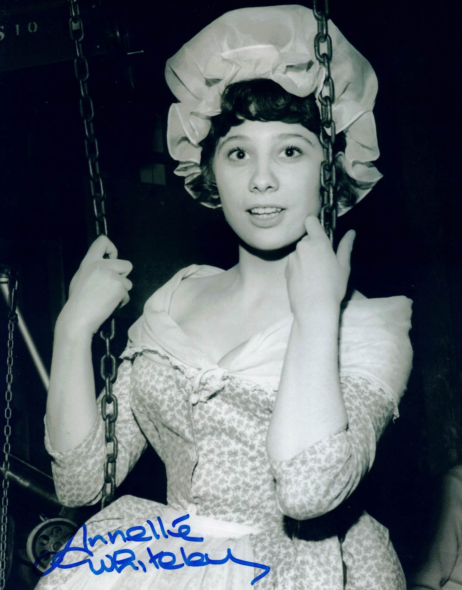 ANNETTE WHITELEY - Mary in The Black Torment-   hand signed 10 x 8 photo