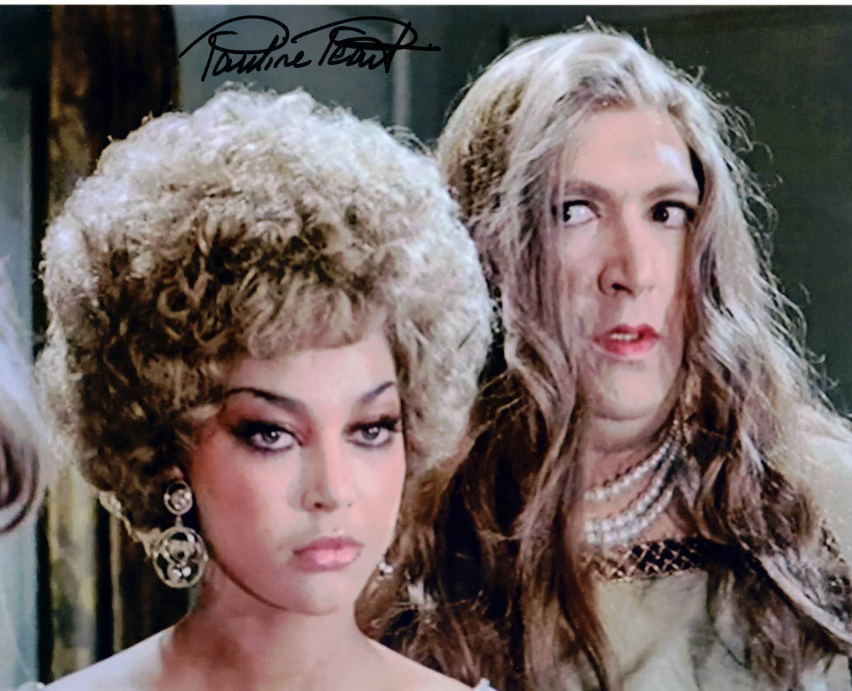 PAULINE PEART - Gloria Winch in Carry On Girls- hand signed 10 x 8 pho ...