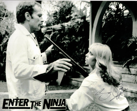 SUSAN GEORGE - Mary Ann Landers in Enter The Ninja -   hand signed 10 x 8 photo