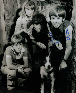 GARY RUSSELL -Dick in Enid Blyton's Famous Five (1978)-hand signed 10 x 8 photo