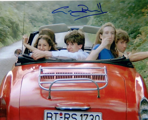 GARY RUSSELL - Teen in car in James Bond, Octopussy -hand signed 10 x 8 photo