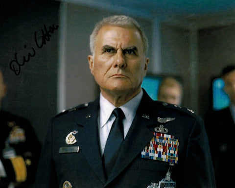 OLIVER COTTON 2 Star General in Batman - The Dark Knight Rises - hand signed 10 x 8  photo