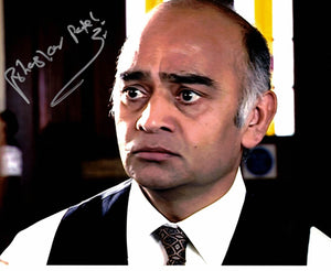 BHASKER PATEL - Jival Choudry in Doctor Who - Turn Left -  Hand signed 10 x 8 photo