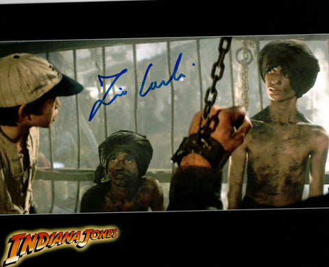 ZIA GELANI - 2nd Boy in cell - Indiana Jones & The Temple of Doom - hand signed 10 x 8 photo