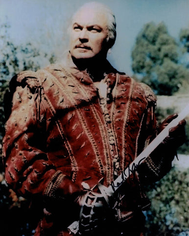 ROCKY TAYLOR - Stunts -Highlander -hand signed 10 x 8 photo