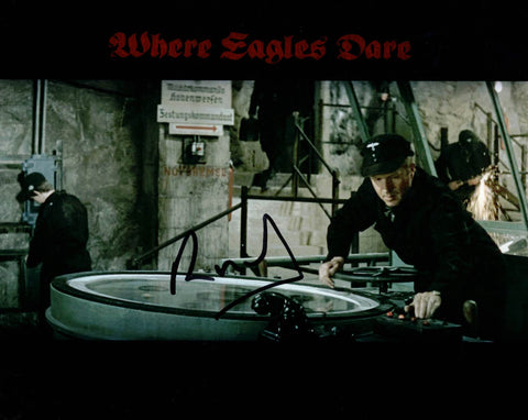 ROY BECK - Cable car engineer - Where Eagles Dare - hand signed 10 x 8 photo