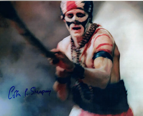 COLIN SKEAPING -Thuggee in Indiana Jones and The Temple of Doom- hand signed 10 x 8 photo