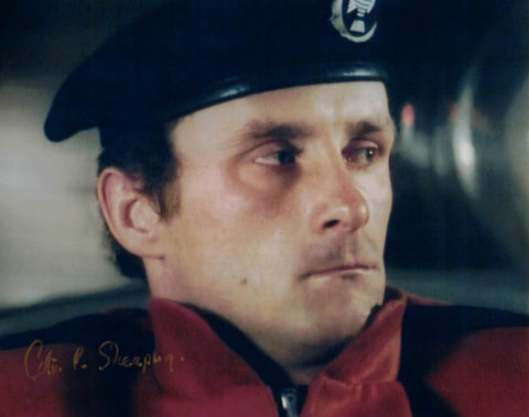 COLIN SKEAPING - Mono rail driver in James Bond - The Spy Who Loved Me - hand signed 10 x 8 photo