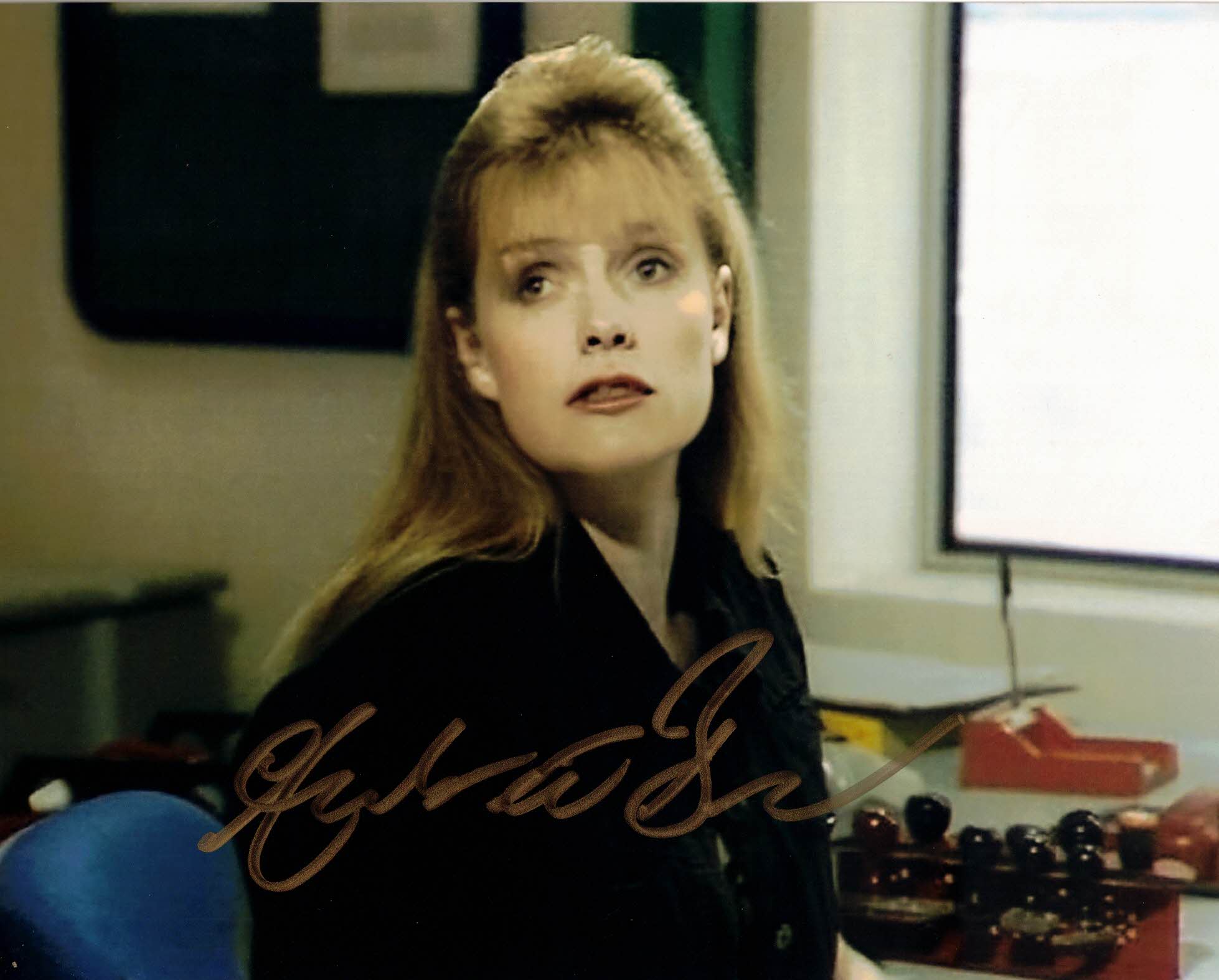 ANDREE BARNARD-Angie in The Brittas Empire- hand signed 10 x 8 photo