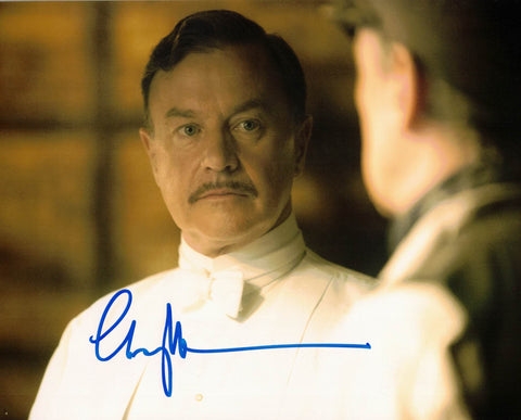CHRISTOPHER VILLIERS- Prof Moorhouse in Doctor Who - Mummy On The Orient Express - hand signed 10 x 8 photo