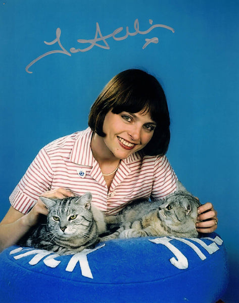 JANET ELLIS - Blue Peter Presenter- hand signed 10 x 8  photo