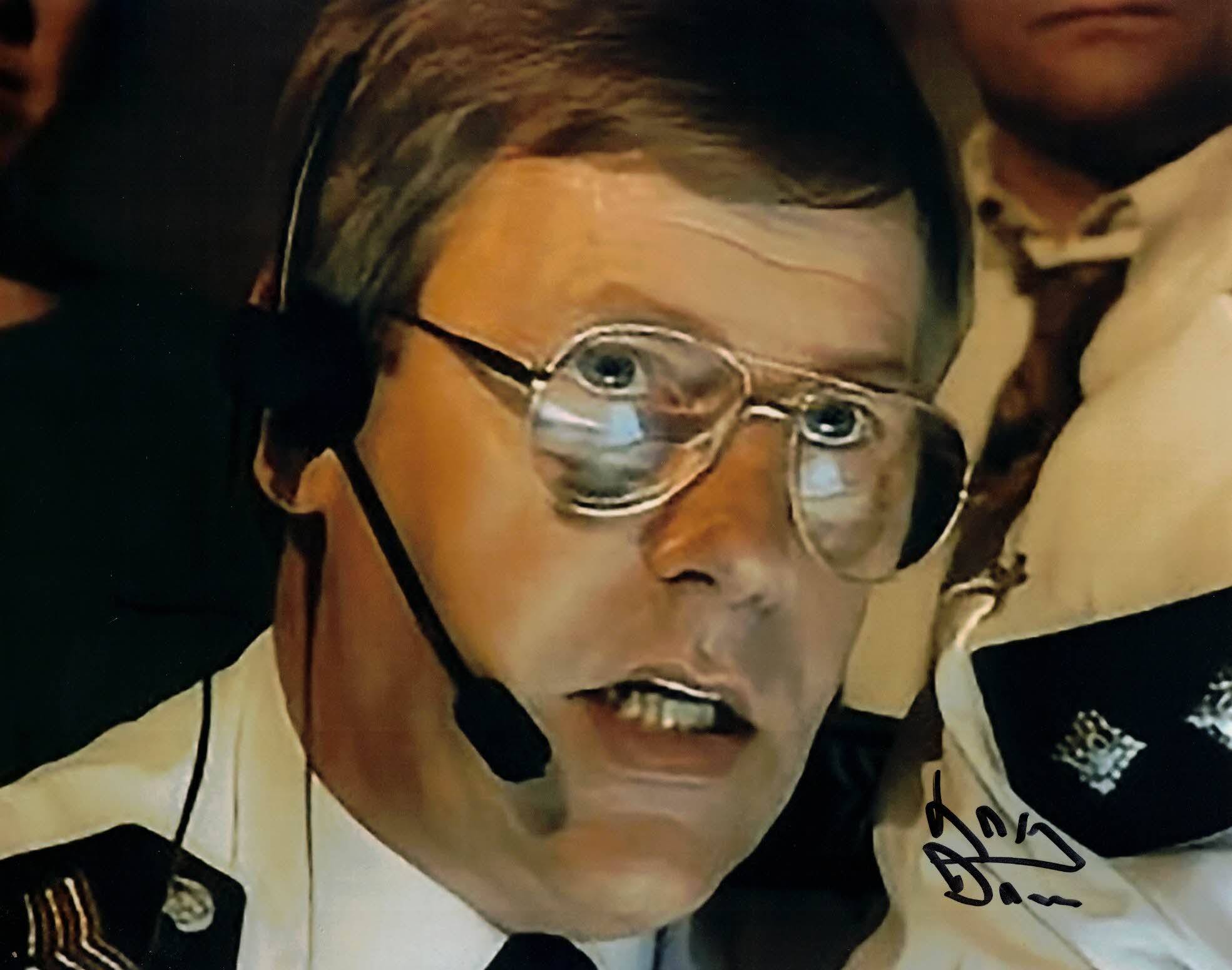 LARRY DANN - Sgt Alec Peters in The Bill - hand signed 10 x 8  photo