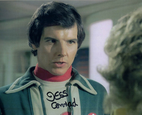 JESS CONRAD - Mark Sanders in The Lambda Factor - Space 1999 - hand signed 10 x 8  photo