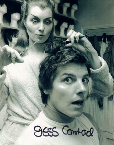 JESS CONRAD - Mark Sanders in The Lambda Factor - Space 1999 - hand signed 10 x 8  photo