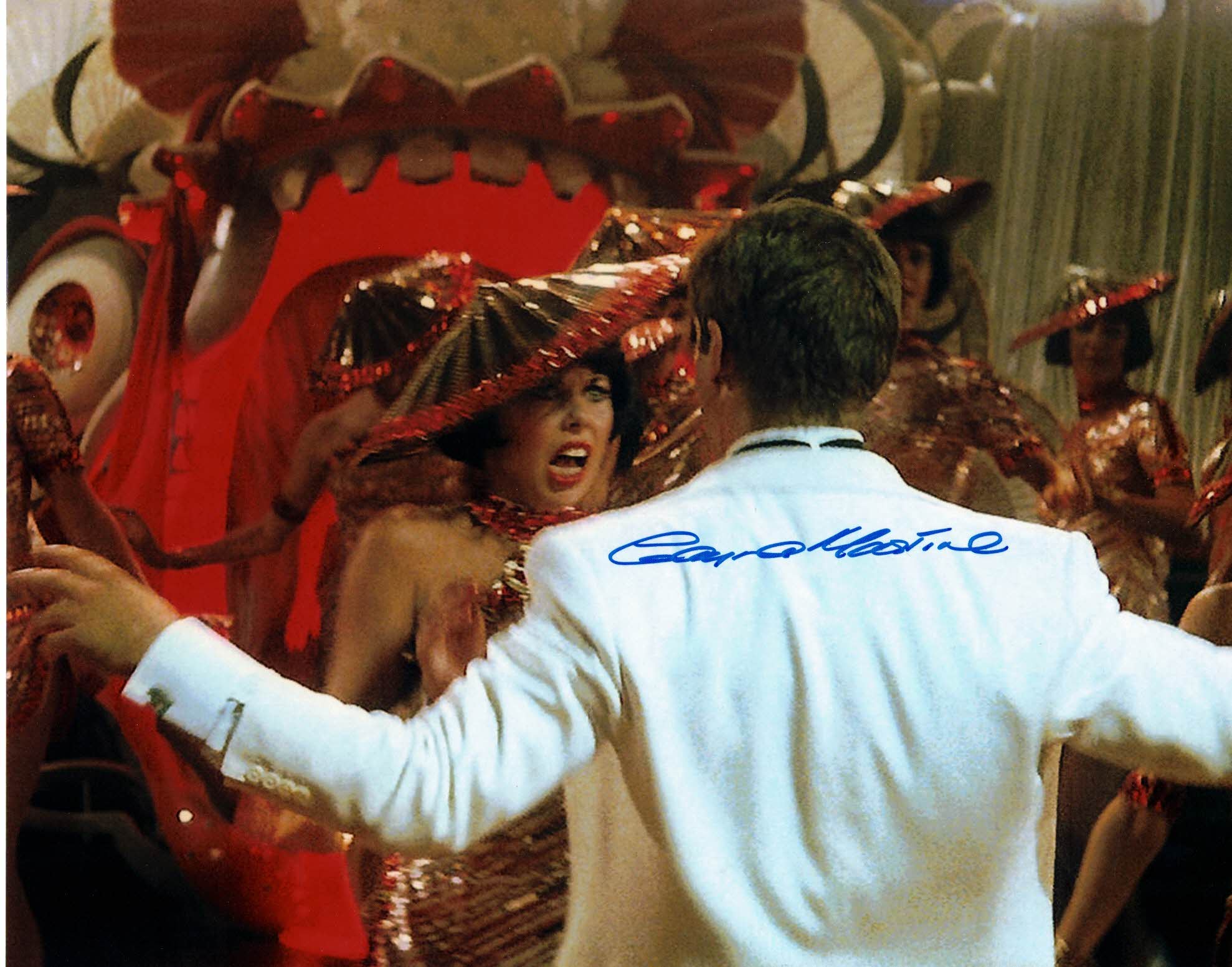 GAYNA MARTINE - Club Obi Wan Dancers Indiana Jones & The Temple Of Doom - hand signed 10 x 8 photo