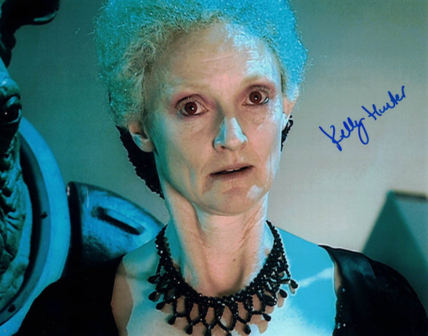 KELLY HUNTER - Shadow Architect in Doctor Who- hand signed 10 x 8 photo