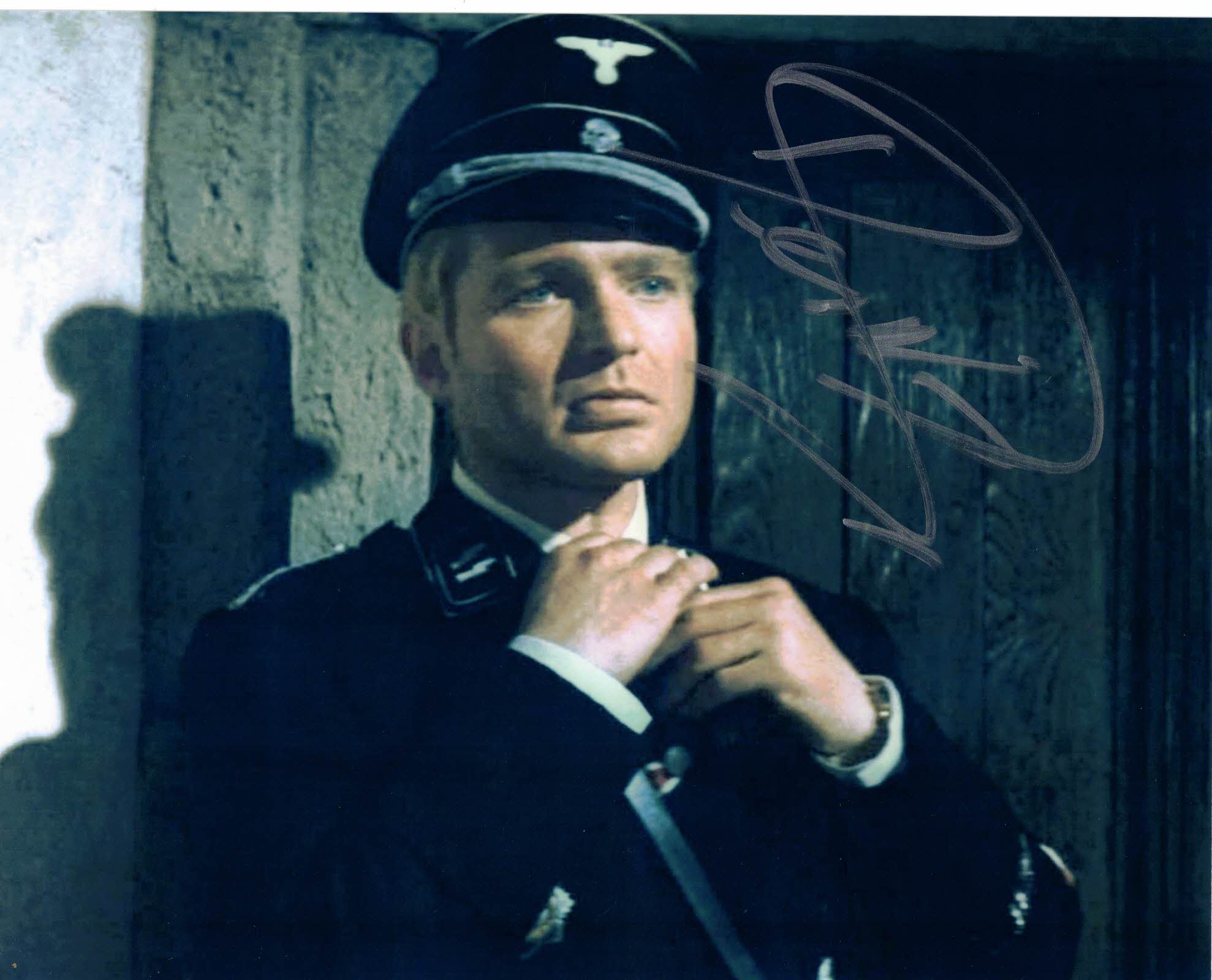 DERREN NESBITT - Major Von Happen in Where Eagles Dare - hand signed 10 x 8 photo