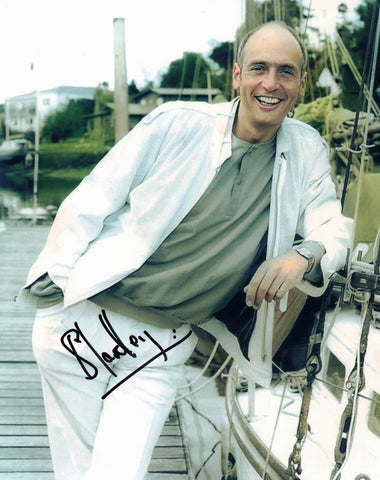 STEPHEN YARDLEY  - Ken Masters in Howards Way - hand signed 10 x 8 photo