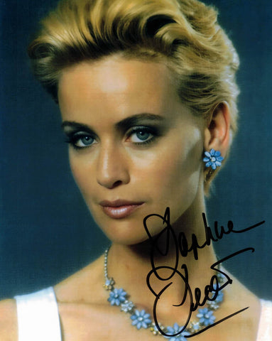 DAPHNE DECKERS - Carvers PR Lady - James Bond Tomorrow Never Dies  hand signed 10 x 8