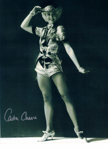 ANDREA CHANCE - Club Obi Wan Dancer Indiana Jones & The Temple Of Doom - hand signed 10 x 8 photo