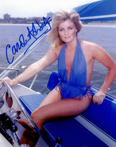 CAROLE ASHBY -James Bond Girl - Octopussy and A View To A Kill hand signed 10 x 8 photo