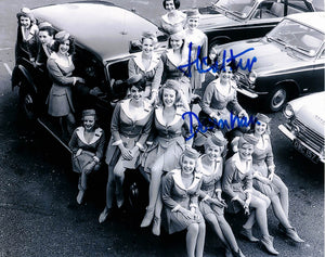 HEATHER DOWNHAM -Glamcab Driver - Carry of Cabby hand signed 10 x 8 photo